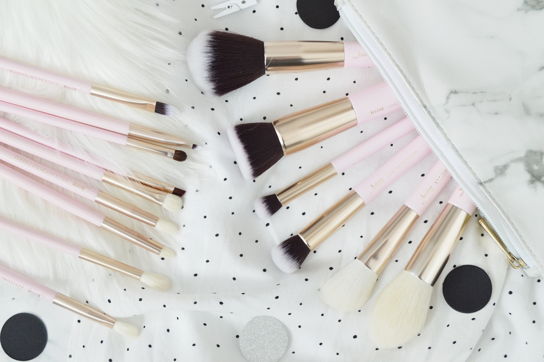 pędzle do makijażu jessup blushing bride puderek.com.pl